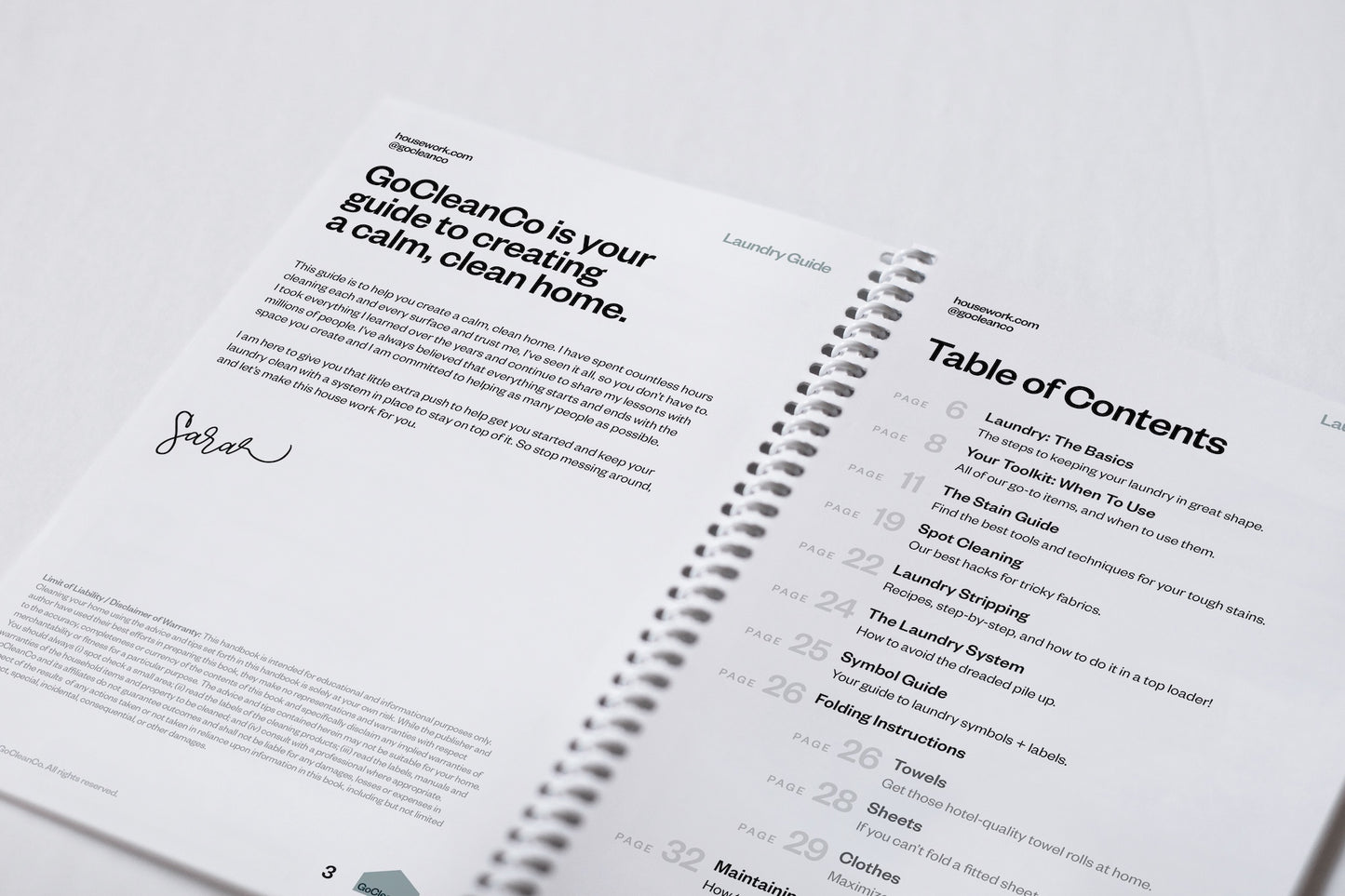 Laundry Guide (Hard Copy)