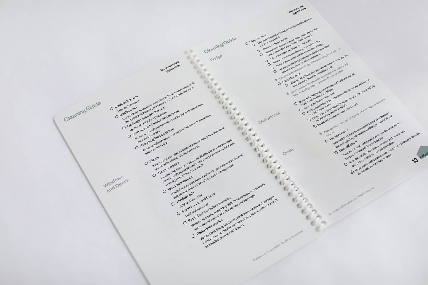 Cleaning Guide (Hard Copy)