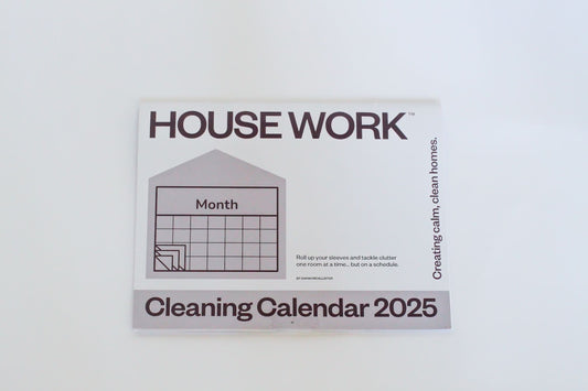 Cleaning Calendar 2025 (Hard Copy)