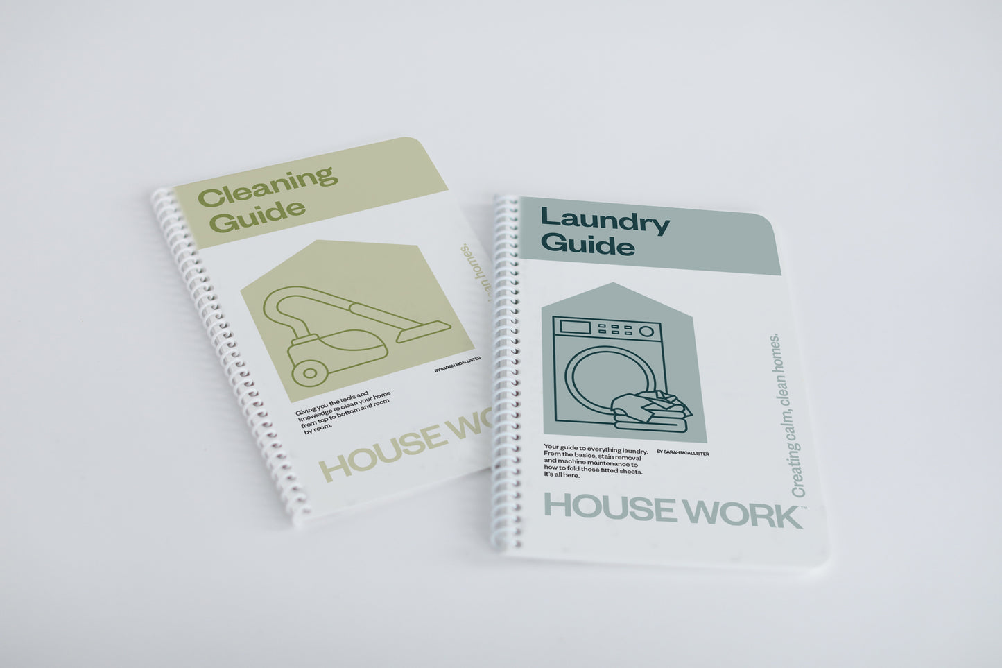 Cleaning + Laundry Guide Bundle (Hard Copy)