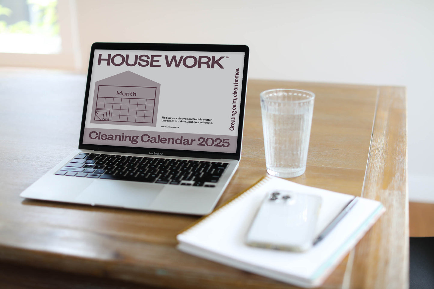 Cleaning Calendar 2025