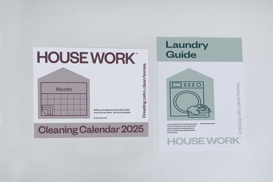 Cleaning Calendar 2025 + Laundry Bundle