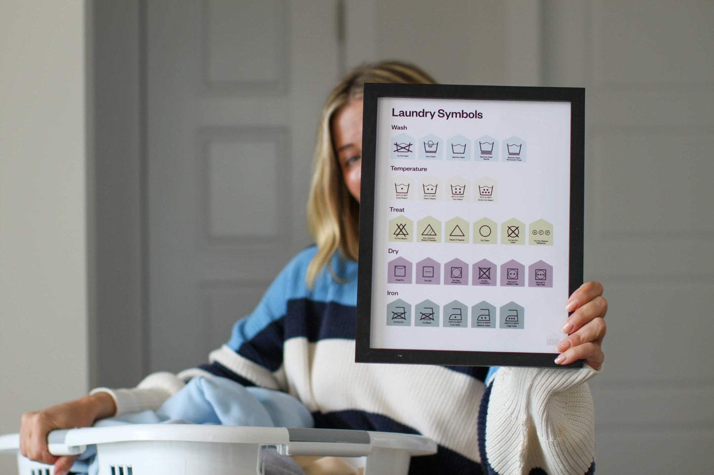 Laundry Symbol + Stain Guide